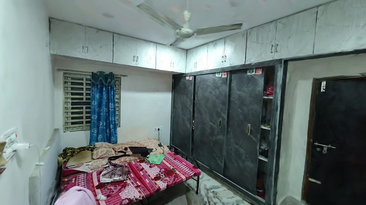 Room rendered from the Gaussian splat